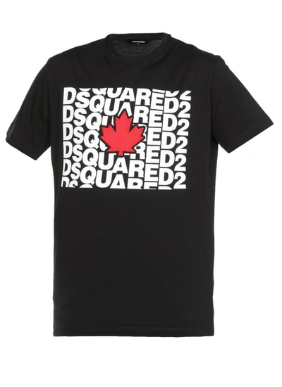 Shop Dsquared2 T-shirts And Polos Black