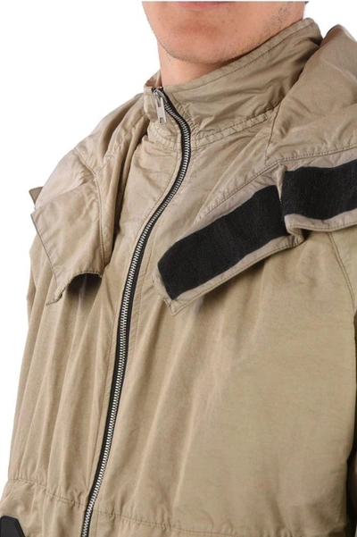 Shop Alyx Men's Beige Polyamide Outerwear Jacket