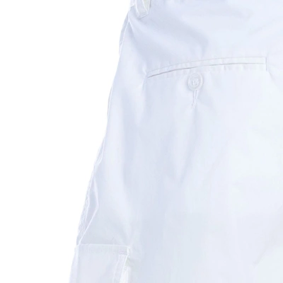 Shop Off-white Men's White Cotton Shorts