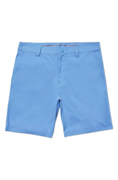 Shop Rhone 9" Commuter Shorts In Morning Blue