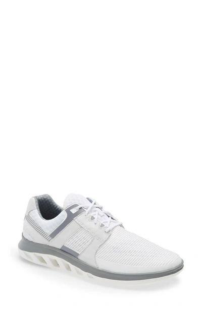 Shop Johnston & Murphy Activate Plain Toe Sneaker In White
