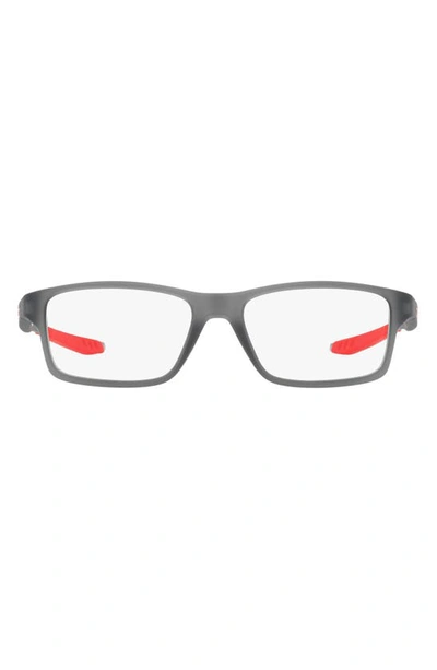Shop Oakley Kids' Crosslink® Xs 49mm Rectangular Optical Glasses In Grey