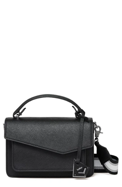 Shop Botkier Cobble Hill Leather Crossbody Bag In Black