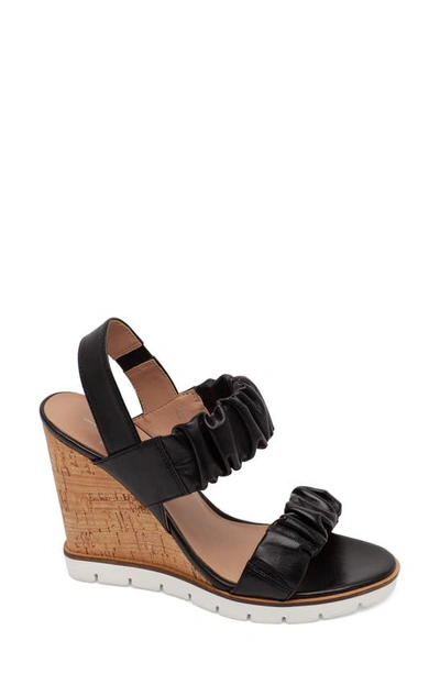Shop Linea Paolo Estelle Slingback Sandal In Black Leather
