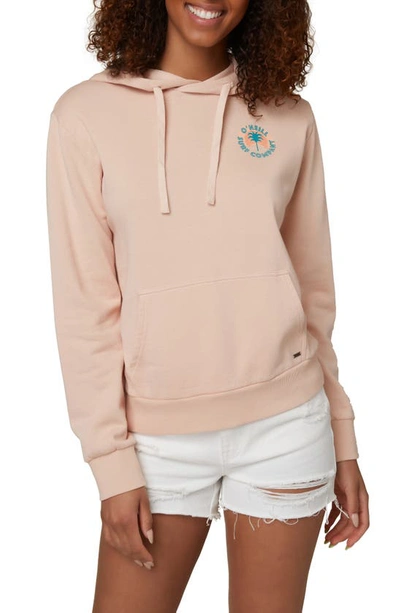 Shop O'neill Offshore Hoodie In Blush