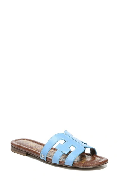 Shop Sam Edelman Bay Slide Sandal In Blue