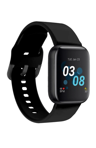 Shop I Touch Itouch Air 3 Touchscreen Smartwatch Fitness Tracker: Black Case With Black Strap, 44mm In Black/black