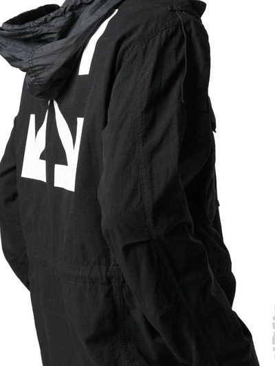 Shop Off-white Men's Black Polyamide Jacket