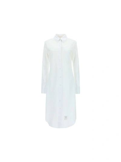 Shop Thom Browne Women's White Other Materials Dress