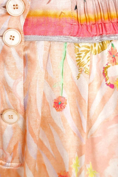 Shop Forte Forte Women's Pink Silk Pants