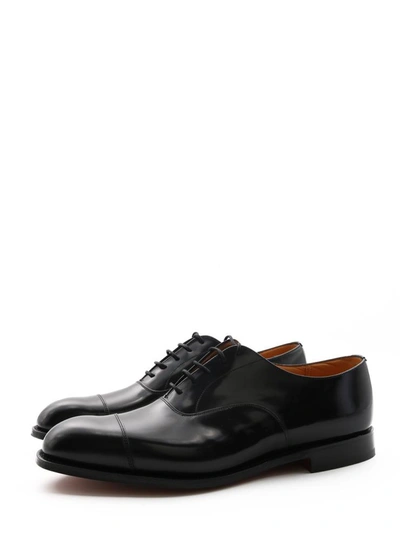 Shop Church's Oxford In Calf Leather In Black