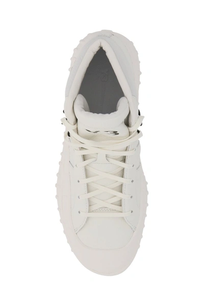 Shop Y-3 Gr.1p High Top Sneakers In Corewhite Corewhite Black