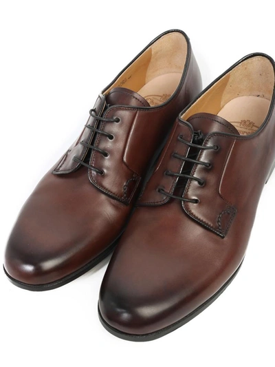 Shop Church's Leather Lace-up Shoes Brown