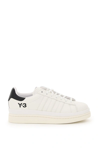 Shop Y-3 Hicho Sneakers In Corewhite Black Offwhite