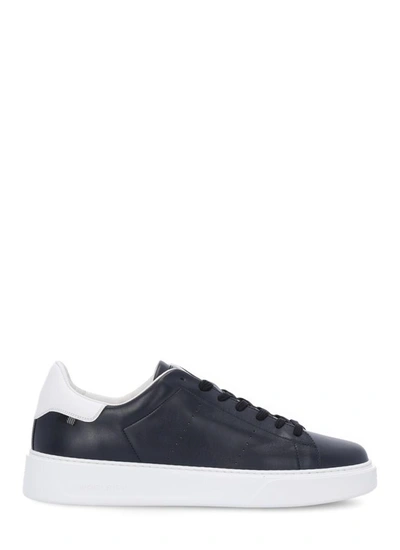 Shop Woolrich Sneakers In Blu-bianco