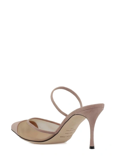 Shop Sergio Rossi With Heel Beige