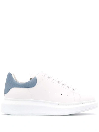 Shop Alexander Mcqueen Sneakers Clear Blue