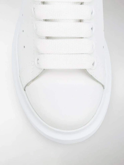 Shop Alexander Mcqueen Sneakers Clear Blue