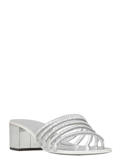 Shop Giuseppe Zanotti Sandals Silver