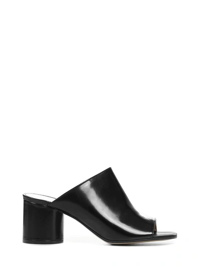 Shop Maison Margiela Sandals Black