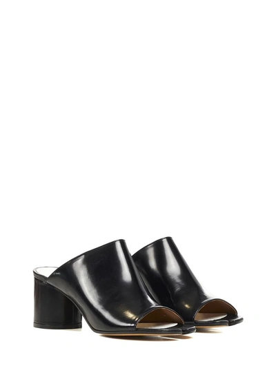 Shop Maison Margiela Sandals Black