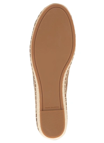 Shop Tory Burch Flat Shoes In River Rock