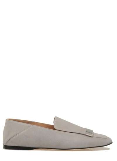 Shop Sergio Rossi Flat Shoes In New Greige