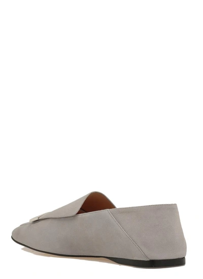Shop Sergio Rossi Flat Shoes In New Greige