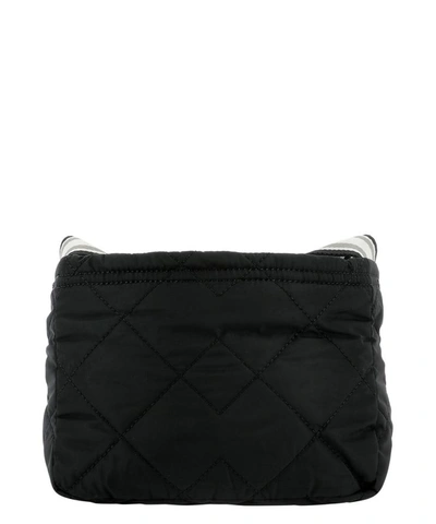 Shop Marc Jacobs "the Quilted" Crossbody In Black  