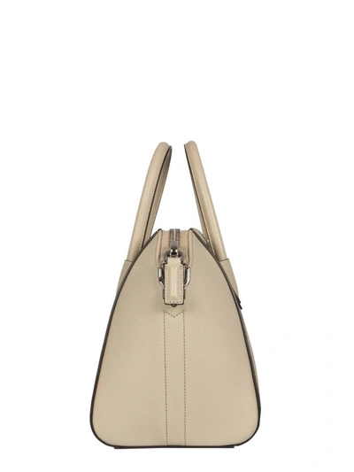 Shop Givenchy Antigona Bag In Beige