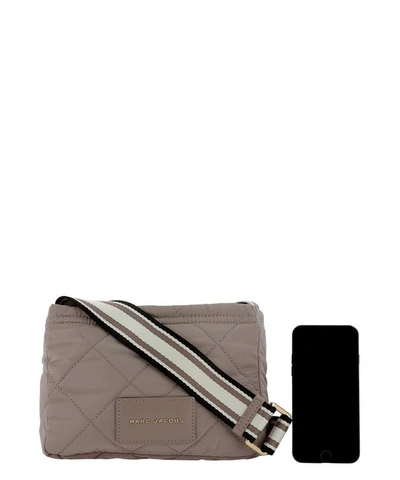 Shop Marc Jacobs "the Quilted" Crossbody In Pink