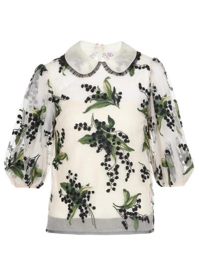 Shop Red Valentino R.e.d. Valentino Top White