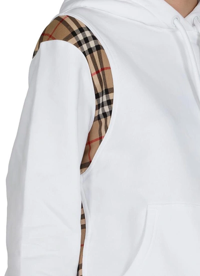 Shop Burberry Sweaters White