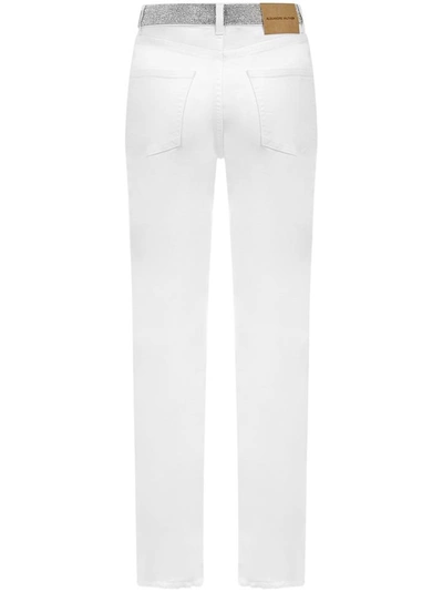 Shop Alexandre Vauthier Jeans White