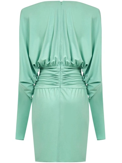 Shop Alexandre Vauthier Dresses In Jade