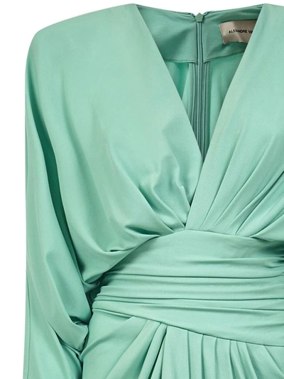 Shop Alexandre Vauthier Dresses In Jade