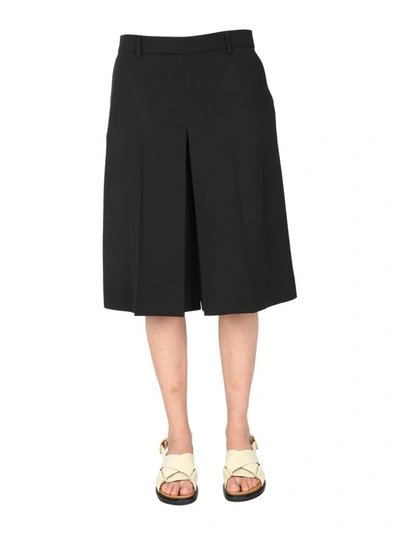 Shop Ami Alexandre Mattiussi "panty Skirt" Shorts In Black