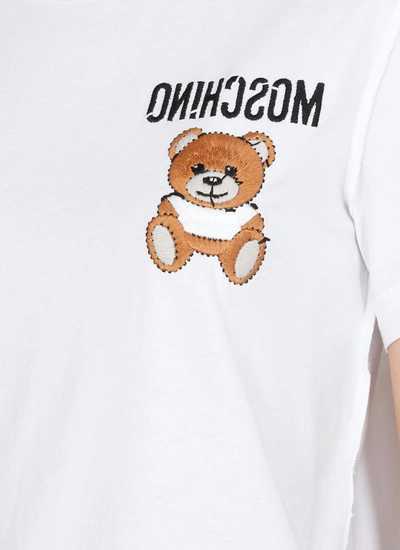 Shop Moschino T-shirts And Polos White