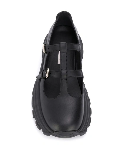Shop Miu Miu Women's Black Leather Sandals