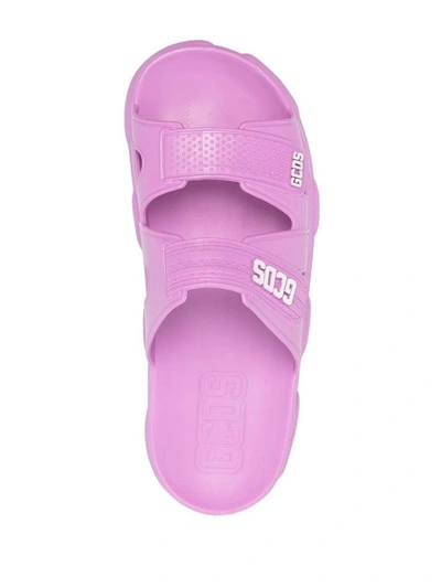 Shop Gcds Women's Purple Polyurethane Sandals