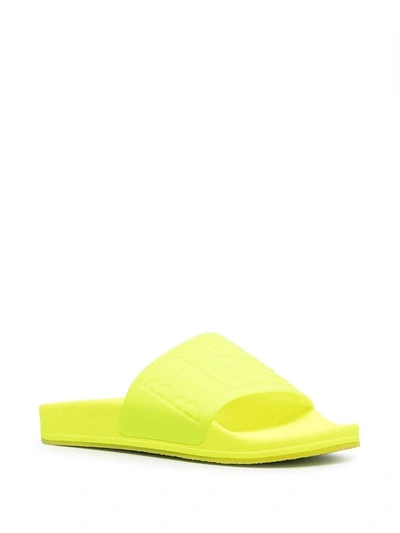 Shop Maison Margiela Women's Yellow Pvc Sandals