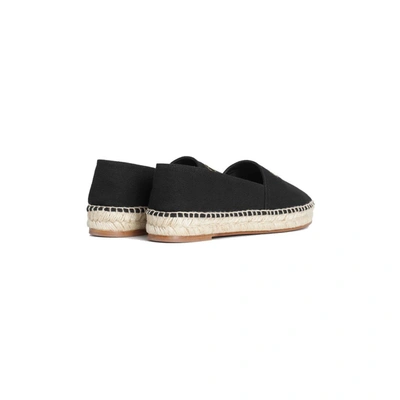 Shop Celine Céline Women's Black Fabric Espadrilles