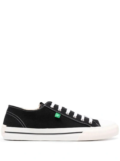 Shop Axel Arigato Midnight Low Black Fabric Sneakers
