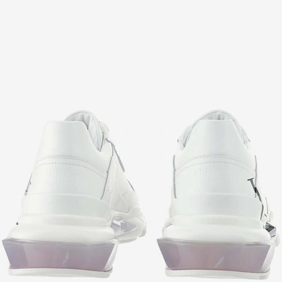 Shop Valentino Sneakers In Bianco/nero/bianco