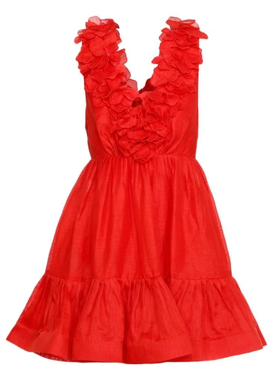 Shop Zimmermann Dresses Red