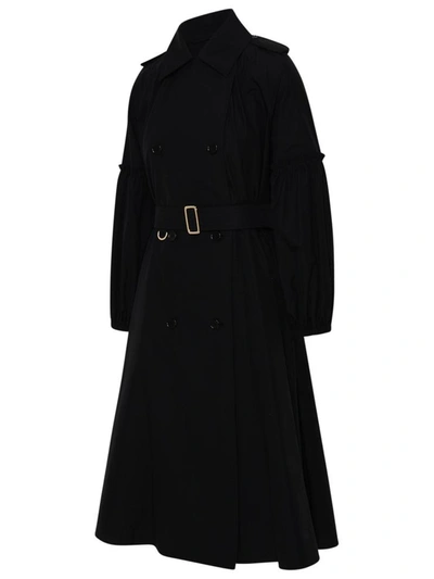 Shop Max Mara Black Empoli Duster Coat
