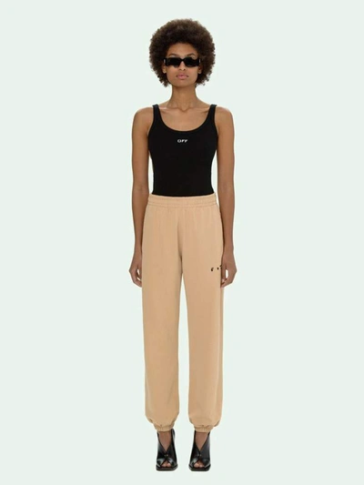 Shop Off-white Off White Trousers Beige