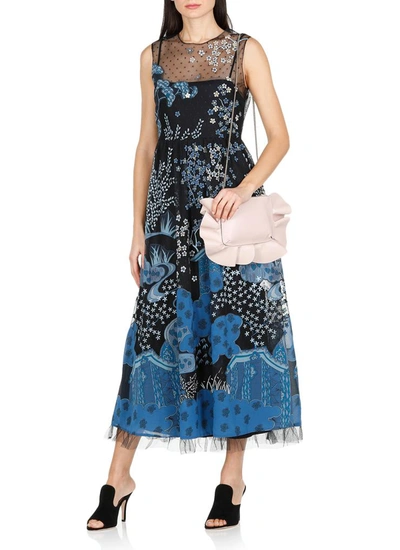 Shop Red Valentino R.e.d. Valentino Dresses In Blu/azzurro