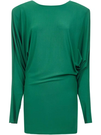 Shop Alexandre Vauthier Dresses In Emerald