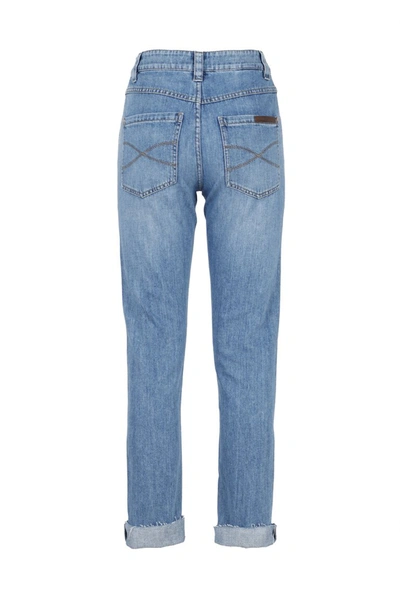 Shop Brunello Cucinelli Jeans Light Denim